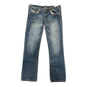 Diesel Industry LOWKY Low Rise Boot Cut Y2Y Jeans size 30W 33L
